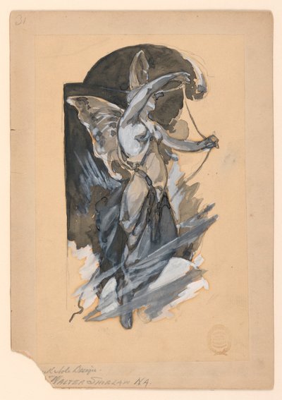 Motif pour la conception de billet de banque - Walter Shirlaw