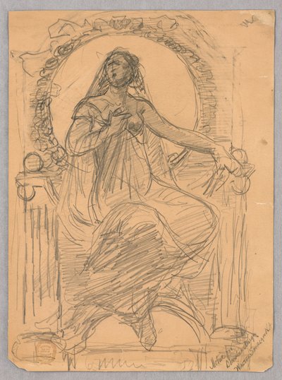 Motif pour conception décorative - Walter Shirlaw