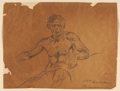 Esquisse pour un billet de banque - Walter Shirlaw