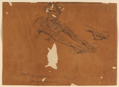 Étude pour un design de billet de banque - Walter Shirlaw