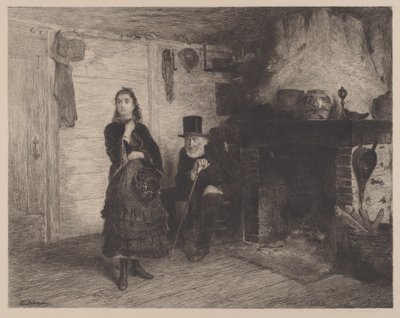 La Réprimande - Walter Shirlaw
