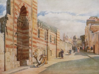 Une mosquée dans le quartier Saida Zeineb, Le Caire - Walter Spencer Stanhope Tyrwhitt