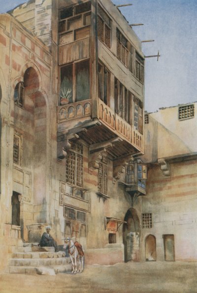 Un vieux palais, Le Caire - Walter Spencer Stanhope Tyrwhitt