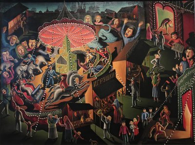 1922 Walter Spies Carrousel - Walter Spies