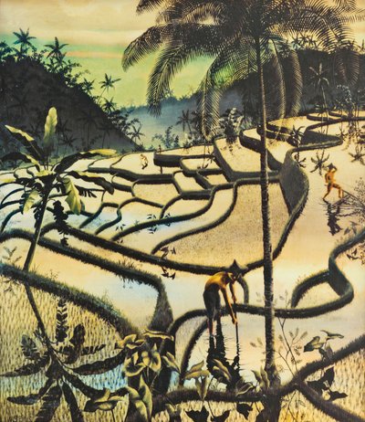 Paysage de Preanger - Walter Spies