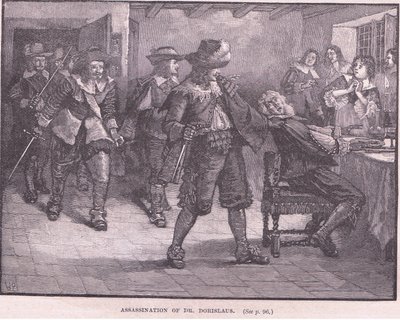 Assassinat du Dr Dorislaus AD 1649 - Walter Stanley Paget