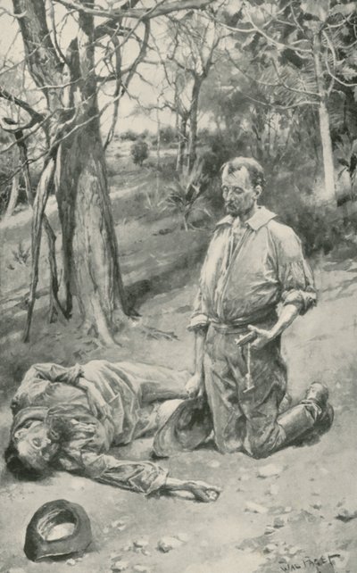 Le roi regardant les derniers moments de Burke - Walter Stanley Paget