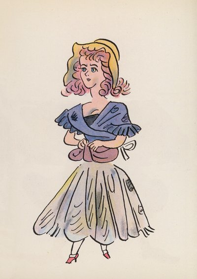 Figures des livres pour enfants: Cendrillon - Walter Trier