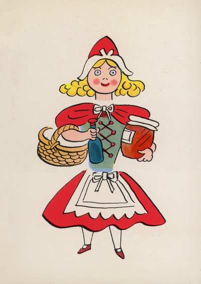 Figures des livres pour enfants : Le Petit Chaperon rouge - Walter Trier