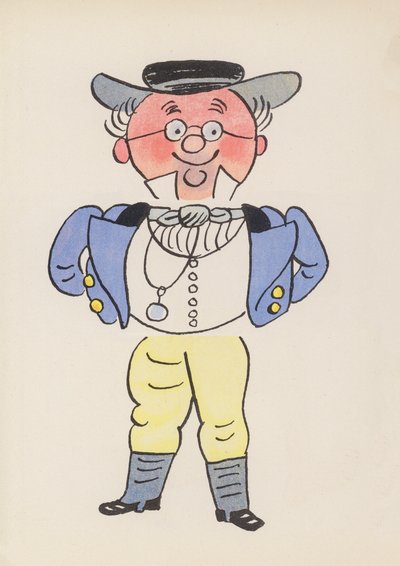 Figures des livres pour enfants : M. Pickwick - Walter Trier
