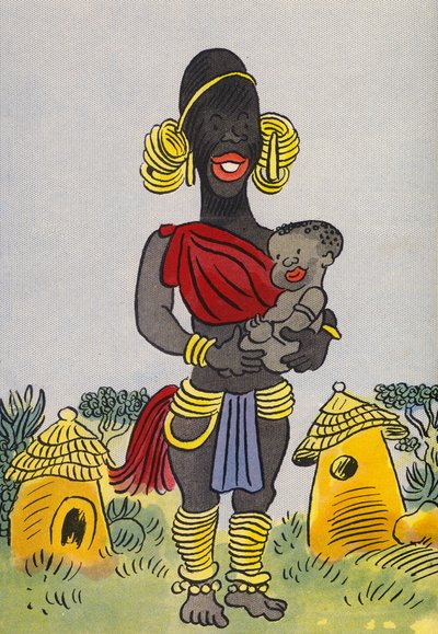 Les costumes fous de Walter Trier : Afrique centrale - Walter Trier