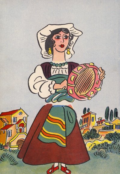 Les costumes fous de Walter Trier : Italie - Walter Trier
