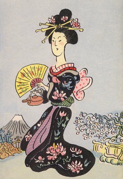 Les costumes fous de Walter Trier : Japon - Walter Trier