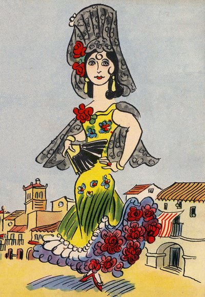 Les costumes fous de Walter Trier : Espagne - Walter Trier