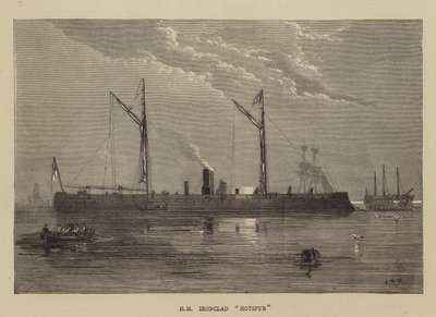 HM Ironclad Hotspur - Walter William May