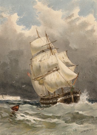 En route vers le North Foreland - Walter William May