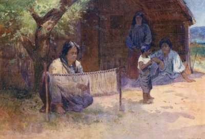 Nouvelle-Zélande : Tissage du Kaitaka - Walter Wright