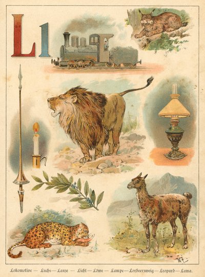 Lettre L - Walter Zweigle