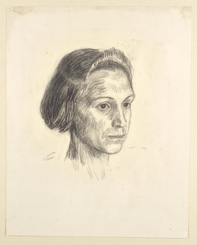 Portrait de femme - Walther Gamerith