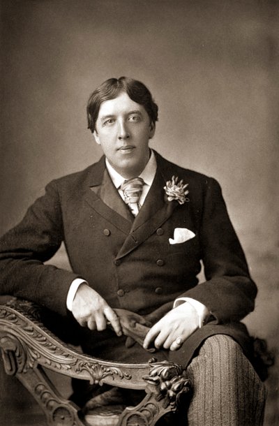 Oscar Wilde, écrivain irlandais, esprit et dramaturge, vers 1890 - WandD Downey