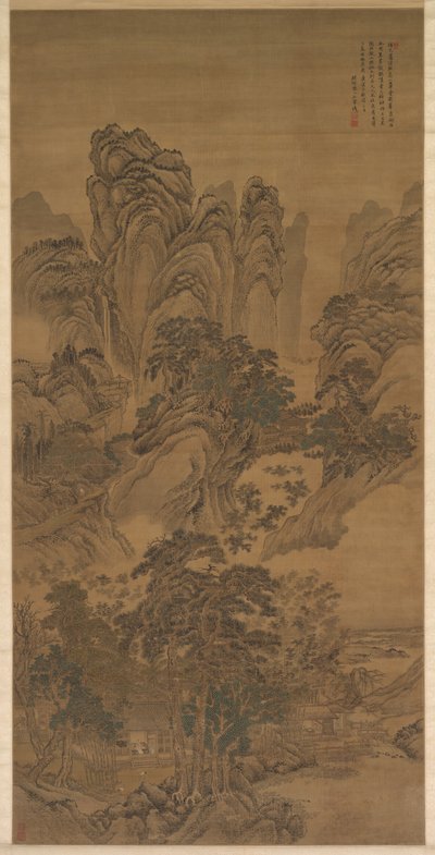 Paysage, 1632-1717 - Wang Hui