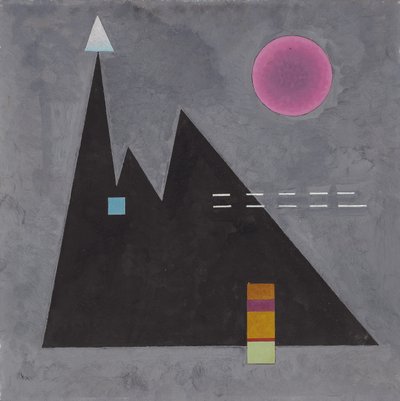 Scharf im dumpf - Wassily Kandinsky