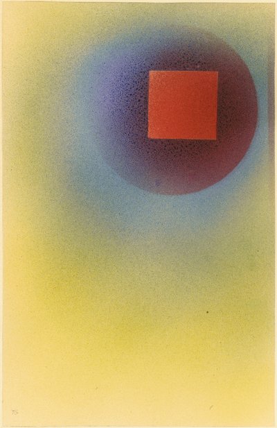 Carré dans un cercle - Wassily Kandinsky