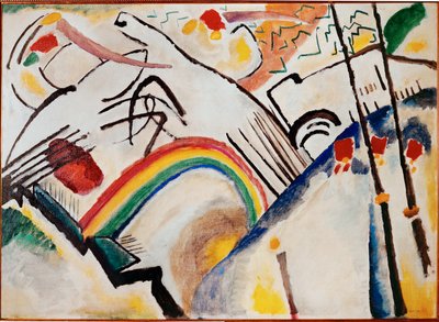 Sans titre (huile sur toile) - Wassily Kandinsky