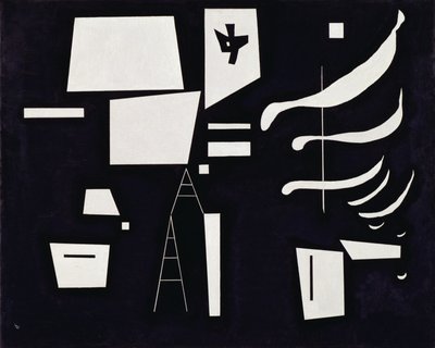 Blanc - Doux et dur mars - Wassily Kandinsky