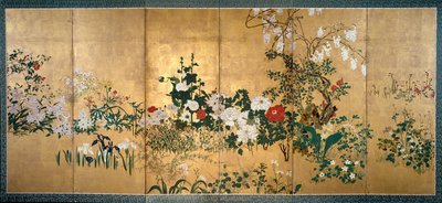 Écran avec fleurs de printemps et d