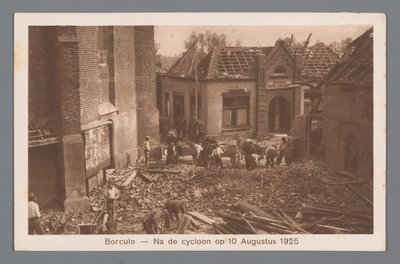 Borculo -- Après le cyclone du 10 août 1925 - Weenenk and Snel