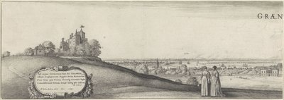 Vue de Greenwich (plaque de gauche) - Wenceslaus Hollar