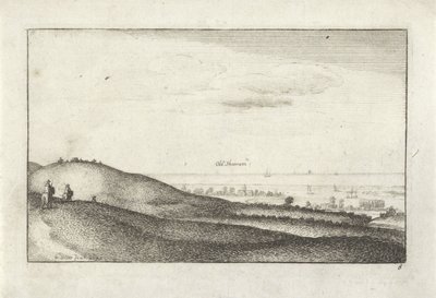 Paysage avec vue sur Shoreham - Wenceslaus Hollar