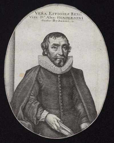 Révérend Alexander Henderson - Wenceslaus Hollar
