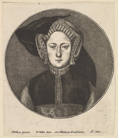 Femme inconnue, 1647 - Wenceslaus Hollar