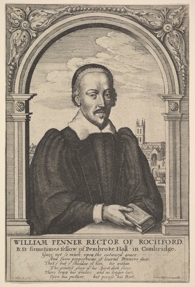 William Fenner, Recteur de Rochford, 1656 - Wenceslaus Hollar