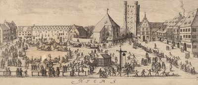 Hiver : Le terrain de parade - Wenceslaus Hollar