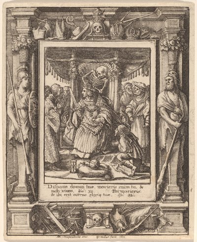 Empereur - Wenceslaus Hollar after Hans Holbein the Younger after Abraham van Diepenbeeck
