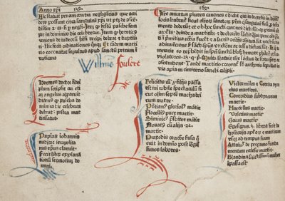 Fol 30 verso, détail, Fasciculus Temporum - Werner Rolevinck