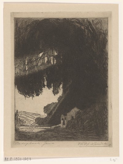 Bedeplaats - Wijnand Otto Jan Nieuwenkamp (signed by artist)