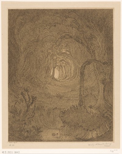 Jungle à Java - Wijnand Otto Jan Nieuwenkamp (signed by artist)