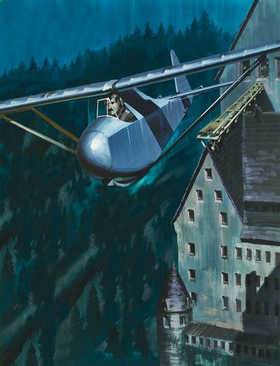 Evasion en planeur du château de Colditz - Wilf (20th century) Hardy
