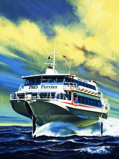 Jetfoil Ferry PO - Wilf (20th century) Hardy