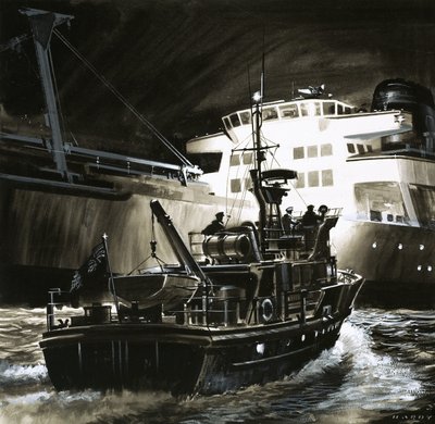 Le mode de vie britannique : Les garde-côtes britanniques - Wilf (20th century) Hardy