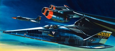 La navette Martin Marietta X-24B - Wilf (20th century) Hardy