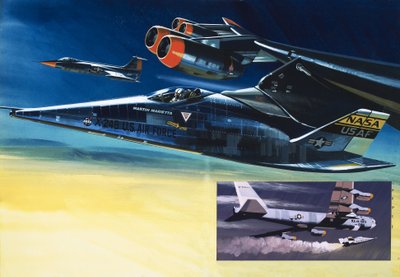 La navette Martin Marietta X-24B - Wilf (20th century) Hardy
