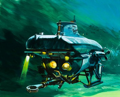 Le mini-sub Vickers - Wilf (20th century) Hardy