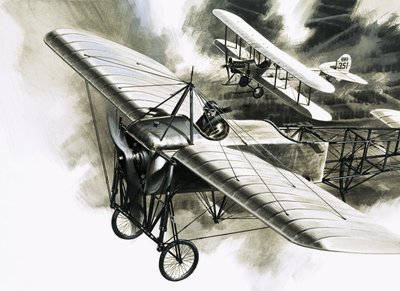 Le premier vol de reconnaissance du RFC - Wilf (20th century) Hardy
