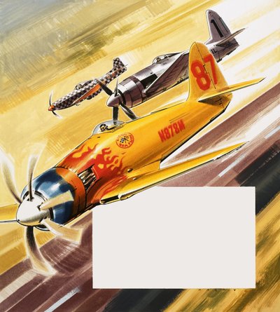 Trois "hot rod" des compétitions de voltige aérienne - Wilf (20th century) Hardy