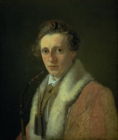 Le peintre allemand Heinrich Marr - Wilhelm Bendz